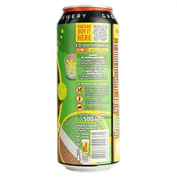 Пиво Forever Tennis Family Restart Hazy Pale Ale світле нефільтроване 5.5% 0.5 з/б - мініатюра 4