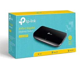 Комутатор TP-Link TL-SG1008D (TL-SG1008D) - мініатюра 6
