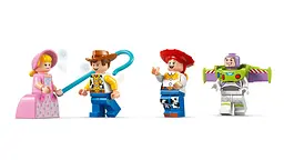 Конструктор LEGO Disney Pixar Святкування з Історії Іграшок: потяг і авто для перегонів 206 деталей (43264) - мініатюра 9