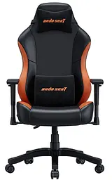Ігрове крісло Anda Seat Luna Size L Black/Orange (AD18-48-BO-PV) - мініатюра 3