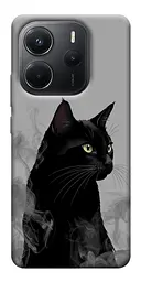 Чохол Demsky Smoke cat для Xiaomi Redmi Note 14 4G (Europe version)