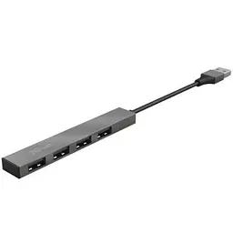 Концентратор Trust Halyx Aluminium 4-Port Mini USB Hub (23786_TRUST) - мініатюра 3