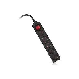 Мережевий фільтр живлення REAL-EL RS-PROTECT M 10m, black (EL122300037) - мініатюра 10