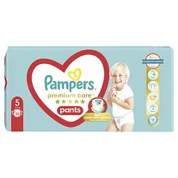 Набір Підгузків-трусиків Pampers Premium Care Pants 5 (12-17 кг) 2 х 52 шт. - мініатюра 3