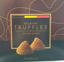 Трюфелі з какао-порошком Belgian Truffles chocolates Extra Dark 150 г - мініатюра 2