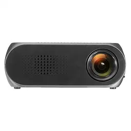 Портативний проектор Projector LED YG-320 Чорний - мініатюра 2