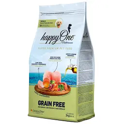 Сухий корм для цуценят та годуючих собак happyOne Mediterraneum Puppy Fresh Meat зі свіжим м'ясом беззерновий 3 кг