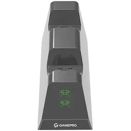 Зарядний пристрій GamePro CHS420B Для геймпадів DualSense PS5 Black (CHS420B)