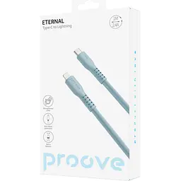 Кабель Proove Eternal USB-C to Lightning 27W 1m Light Blue (CCET27002108) [131013] - мініатюра 2