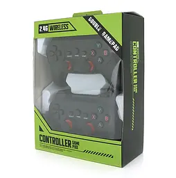 Геймпад джойстик DoubleShock CM19 Two Gamepad 2.4G Wireless for PC/X360/P3/Android/TVBox - мініатюра 6