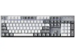 Механічна ігрова клавіатура GamePro MK-144-G Hot-Swap Outemu Red Switch USB Gray-White
