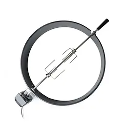Вертел для вугільних грилів SANTOS Premium Ø 57 см, чорний (898969) - мініатюра 2