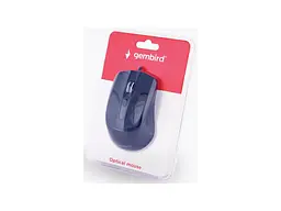 Миша Gembird MUS-4B-01 USB Black - мініатюра 3