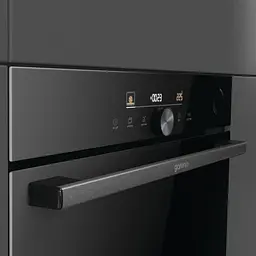 Духова шафа електрична Gorenje 77 л A+ пара дисплей Wi-Fi чорний - мініатюра 6
