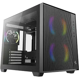 Корпус для ПК Deepcool CG330 Mesh 3F Black (R-CG330MESH-BKANM3-G)