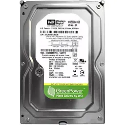 Жорсткий диск Western Digital AV-GP IntelliPower 3.5" 500GB 16MB SATAII (WD5000AVCS) Refurbished