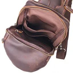 Чоловіча шкіряна сумка Vintage 17,5х31х9 см sum0022411 - мініатюра 4