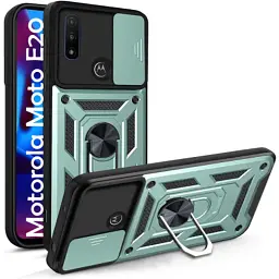 Чохол до мобільного телефона BeCover Military Motorola Moto E20 Dark Green (707402)