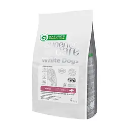 Сухий корм для собак Nature's Protection Superior Care White Dogs Grain Free White Fish Junior All Sizes 4 кг (NPSC47596)