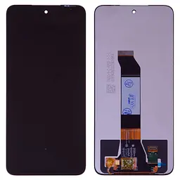 Дисплей для Xiaomi Poco M3 Pro, Poco M3 Pro 5G, Redmi Note 10 5G, чорний, без рамки,