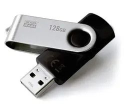 Флеш накопичувач USB 128Gb UTS3, Black Goodram teh0024648