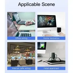 Патч-корд 0.5м, FTP cat 7 RJ-45 black Vention (ICABD) - мініатюра 11