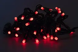 Світлодіодна новорічна гірлянда Devilon подовжувач IP44 LED 2 м 20 л червоний (040520) - мініатюра 2