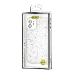 Чохол Splatter with MagSafe Protected Camera iPhone 12 White - мініатюра 2