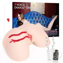Мастурбатор торс Kokos 004 Vanilla ONAHOLE Real Hips 2WayPlus - мініатюра 11