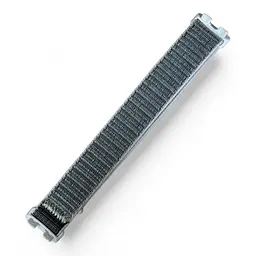 Ремінець Primo нейлоновий для смарт-годинника Huawei Band 10 / Band 9 / Band 8 - White/Grey - мініатюра 3