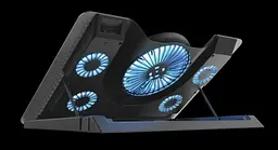 Підставка для ноутбука до 17 GXT 1125 Quno Black Trust teh0023878 - мініатюра 2