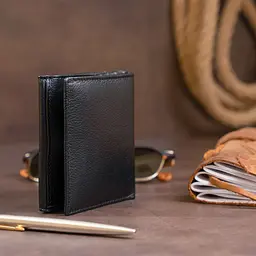 Компактний жіночий гаманець ST Leather 19256 чорний - мініатюра 10