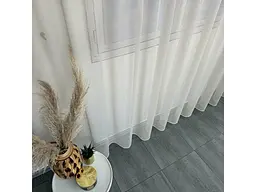 Тюль сітка бежева 400х270, тасьма ALBO pbe0052344 - мініатюра 6