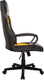 Геймерське крісло GT Racer чорне з жовтим (X-2640 Black/Yellow) - мініатюра 3
