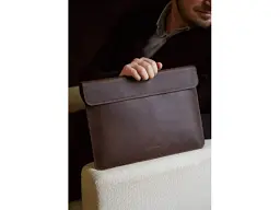 Чохол для ноутбука InCarne Klouz MacBook Air 13 2018-2025 (вінтажний) коричневий (klouz-brown-vintage-air-13) - мініатюра 4