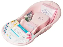 Ванна з набором аксесуарів Tega Baby 86 см pink