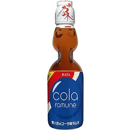 Японський газований напій з кулькою Ramune Cola 200 мл