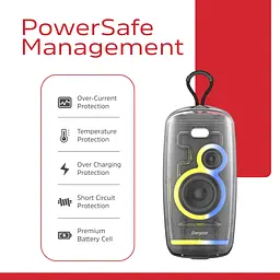 Акустична система 1.0 Energizer 16Вт Bluetooth 5.2/MicroSD/USB/AUX/FM/TWS, IPX65, чорна - мініатюра 10