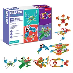 Інтелектуальний конструктор Iblock Create&play: створення об'ємних моделей істот та комах (PL-921-311)