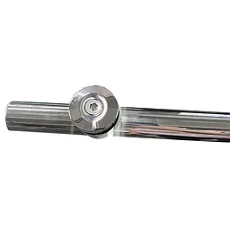 Двері в нішу Koer SR SD06-140x220-TR-01 прозоре скло Easy Clean 8 мм, хром KR5368, універсальні, прозорий, хром - мініатюра 5