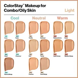 Тональний крем Revlon Colorstay Makeup Combination and Oily Skin відтінок 135 (Vanilla) 30 мл (494923) - мініатюра 3