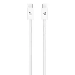 Кабель ArmorStandart AMQKJ3ZM Type-C to Type-C 1m White (ARM72698)