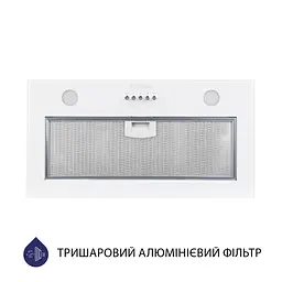 Витяжка вбудована MINOLA HBI 5262 WH GLASS 700 LED - мініатюра 4