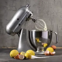 Кухонна машина KitchenAid Artisan 4,8 л 5KSM125ECU з відкидним блоком сріблястий - мініатюра 3