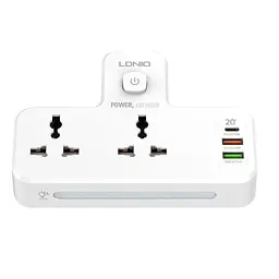 Мережевий розгалужовач LDNIO SE2311 (2 х розетки 2 х USB) - мініатюра 2