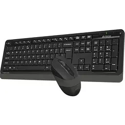 Комплект клавіатура + миша A4Tech Fstyler FG1010 Black/Grey - мініатюра 4