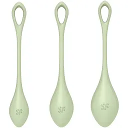 Набір йоні бусин Satisfyer Yoni Power 2 Салатовий - мініатюра 3
