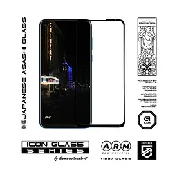 Захисне скло для Motorola G8 Power, Icon, 2.5D загартоване скло, повне проклеювання, глянсове, удароміцне, з олеофобним покриттям, сумісне з чохлами, міцність 9H, проста установка, ArmorStandart (ARM57655) - мініатюра 2