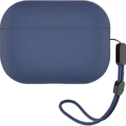 Чохол Blueo Liquid Silicone Case для Apple AirPods Pro 2 Deep Blue [75238]