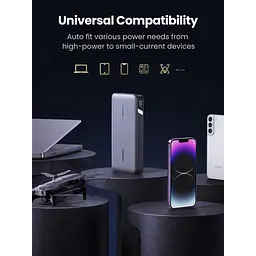 Зовнішній акумулятор Ugreen PB720 20000mAh 100W Two-way FC (25188) - мініатюра 6